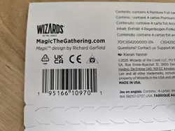 Magic: The Gathering Secret Lair Artist Series Kieran Yanner Rainbow Foil SEALED - Image 3