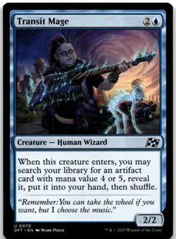 MTG Transit Mage U Aetherdrift 70 LP - Image 1