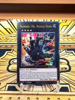 Yugioh Nummer 106 Riesige Hand Ultra Rare RA04-DE066 - Image 1