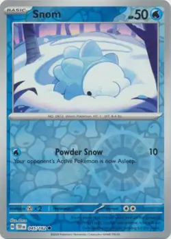 Snom 45/162 Reverse Holo | Temporal Forces | Pokemon Card - Image 1