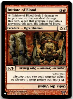 MTG Initiate of Blood // Goka the Unjust U The List Reprints 173/306 LP - Image 1