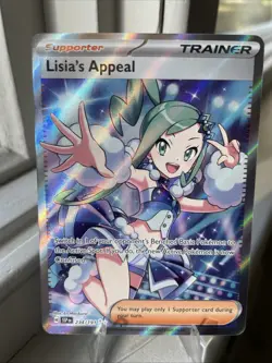 Pokemon TCG Lisia's Appeal Trainer Card 234/191 Surging Sparks - Image 1