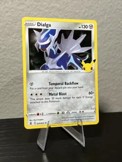 Pokemon TCG Dialga Holo Rare Card Celebrations 020/025 - Image 2