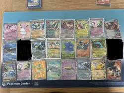 Bundle of 125 Pokemon EX and V Cards From Various Sets All Near Mint - Image 4
