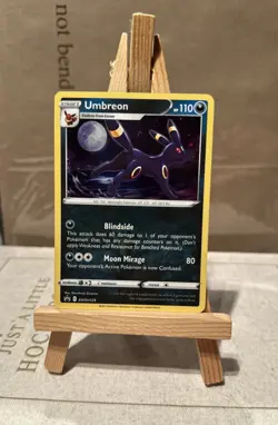 Pokemon Umbreon Holo Black Star Promo TCG Card SWSH129 - Image 1
