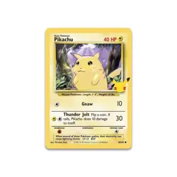 Celebrations 25th Anniversary JUMBO Card Binder + Pikachu Oversized Card NEW - Image 3