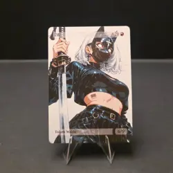 Nier 2B, Waifu the Gathering, Custom Anime Waifu Female Trading Card non holo - Image 1