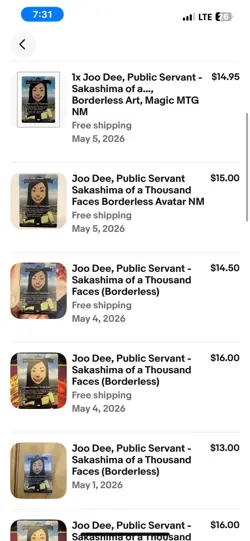 Joo Dee, Public Servant - Sakashima of a Thousand Faces Magic The Gathering - Image 2