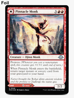 Pinnacle Monk (FOIL) - [Modern Horizons 3] MTG MH3 0246 NM 🔥 - Image 1