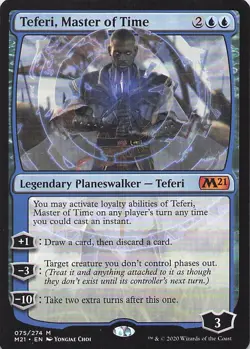 Teferi, Master of Time Teferi Core Set 2021 Regular - Image 1