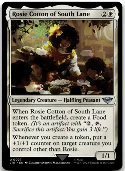 MTG Rosie Cotton of South Lane U Universes Beyond: The Lord of the Rings: Tales - Image 1