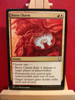 Boros Charm - Mixed Commander sets (same art) - Uncommon - NM - MTG - Image 1