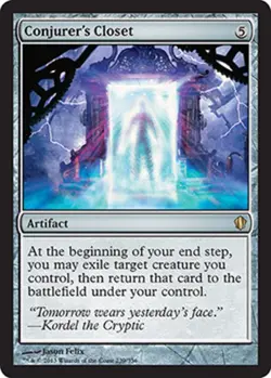 MTG Conjurer's Closet, Commander 2013, Moderately Played, English - Image 1