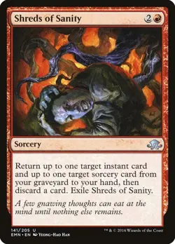 Shreds of Sanity 141 UC Eldritch Moon Magic: The Gathering NM/M - Image 1