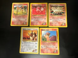 Pokemon TCG Gym Heroes Blaine’s DMG Card Lot Charmander 61/132 Growlithe 62/132 - Image 1