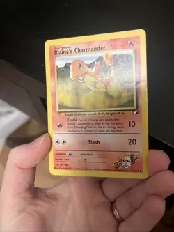 Pokemon TCG Gym Heroes Blaine’s DMG Card Lot Charmander 61/132 Growlithe 62/132 - Image 4