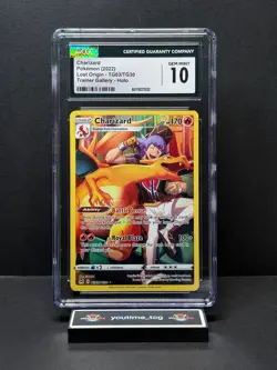 2022 Pokemon Lost Origin Trainer Gallery Holo Charizard #TG03 CGC 10 - Image 1