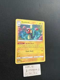 Pokemon Crown Zenith - Eelektrik - 048/159 - Reverse Holo - M/NM - Image 3