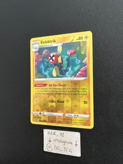Pokemon Crown Zenith - Eelektrik - 048/159 - Reverse Holo - M/NM - Image 4
