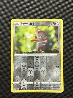 Pokemon Crown Zenith - Pawniard - 092/159 - Reverse Holo - M/NM - Image 2