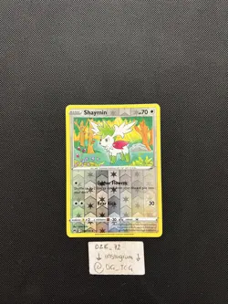 Pokemon Crown Zenith - Shaymin - 115/159 - Reverse Holo - M/NM - Image 2