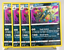 Pokemon TCG Vivid Voltage Garbodor 111/185 Rare Regular x4 Playset - Image 1
