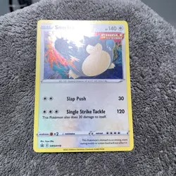 Pokemon TCG Snorlax SWSH119 Sword & Shield Holo Black Star Promo LP - Image 3