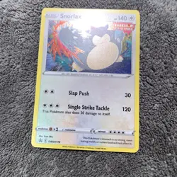Pokemon TCG Snorlax SWSH119 Sword & Shield Holo Black Star Promo LP - Image 5