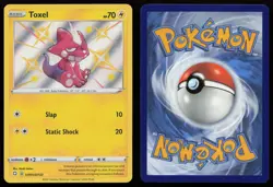 Toxel SV041/SV122 Shiny Rare Shining Fates Shiny Vault Pokemon NM - Image 3