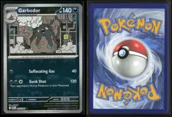 Garbodor (Master Ball Pattern) 060/086 Uncommon White Flare Pokemon NM/M - Image 3
