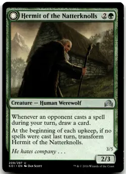MTG Hermit of the Natterknolls U Shadows over Innistrad 209 LP - Image 1