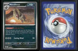 Mandibuzz (Master Ball Pattern) 064/086 Holo Uncommon White Flare Pokemon NM/M - Image 3
