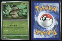 Foongus (Master Ball Pattern) 010/086 Common Black Bolt Pokemon NM/M - Image 3