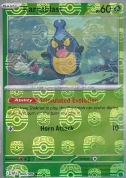 Karrablast (Master Ball Pattern) 009/086 Common Black Bolt Pokemon NM/M - Image 4