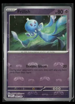 Frillish (Master Ball Pattern) 044/086 Common White Flare Pokemon NM/M - Image 1