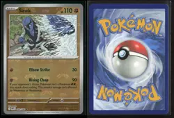 Sawk (Master Ball Pattern) 049/086 Holo Uncommon White Flare Pokemon NM/M - Image 3