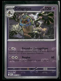 Cofagrigus (Master Ball Pattern) 040/086 Rare White Flare Pokemon NM/M - Image 1