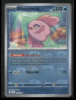 Alomomola (Master Ball Pattern) 024/086 Uncommon Black Bolt Pokemon NM/M - Image 1
