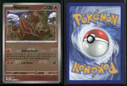 Heatmor (Master Ball Pattern) 019/086 Uncommon White Flare Pokemon NM/M - Image 3
