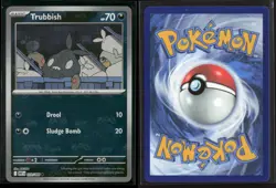 Trubbish (Master Ball Pattern) 059/086 Common White Flare Pokemon NM/M - Image 3