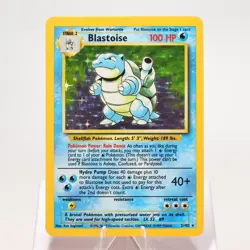 Pokemon TCG - Blastoise 2/102 Base Set Holo Rare WOTC - EXC/NM - Image 2