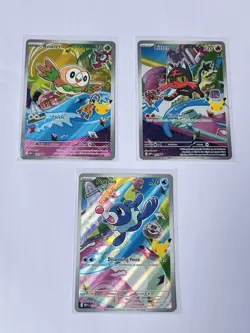 Pokemon First Partner Illustration Collection - Alolan Starter Set - Pokemon TCG - Image 1