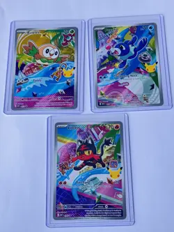 Pokemon First Partner Illustration Collection - Alolan Starter Set - Pokemon TCG - Image 2