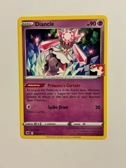 Diancie 068/189 Pokemon Prize Pack Series NM Astral Randiance variant G - Image 1