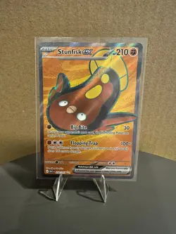 Stunfisk ex 252/217 - Pokemon TCG: Ascended Heroes - Full Art MINT! - Image 1