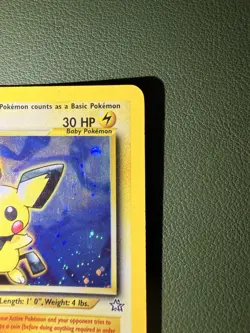 Pokemon Company Pichu Neo Genesis 2000 Holo Rare English Unlimited 30 HP 12/111 - Image 3