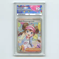 Rosa's Encouragement 123/088 Ace Perfect Order Pokemon Ace 10 Gem Mint - Image 1