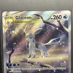 Pokemon TCG Glaceon Vstar Crown Zenith: Galarian Gallery Gg40/Gg70 Ultra Rare - Image 3