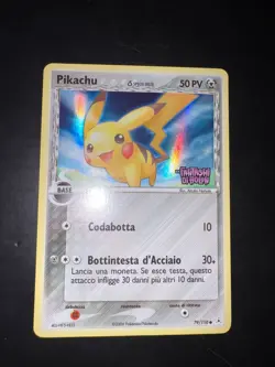 Pokemon Pikachu 79/110 Specie Delta | Ex Holon Phantoms Ita Stamped NEARMINT - Image 1