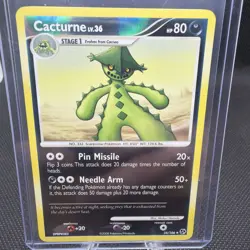 Pokemon - Cacturne 34/106 - Reverse Holo - Great Encounters - Image 1